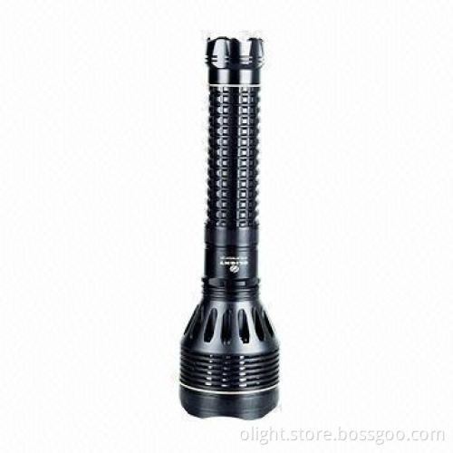 Search and Rescue LED Flashlight with Maximum Output of 1,250 Lumens and Aluminum Body